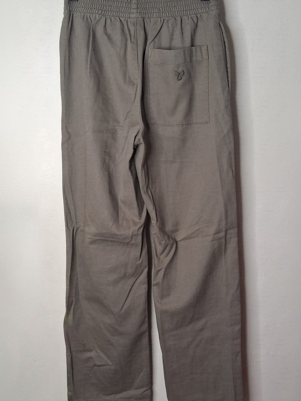 TNA Aritzia Women's Pull On Straight Leg Pants Taupe Grey XXS - Picture 2 of 6